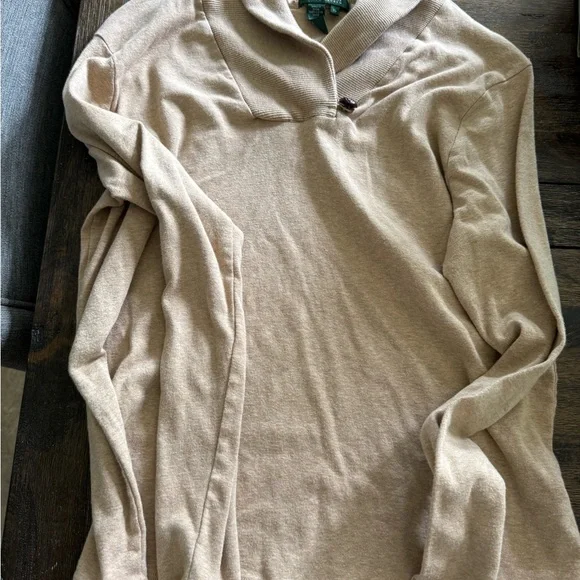 Ralph Lauren light sweater size xl - Picture 2 of 3